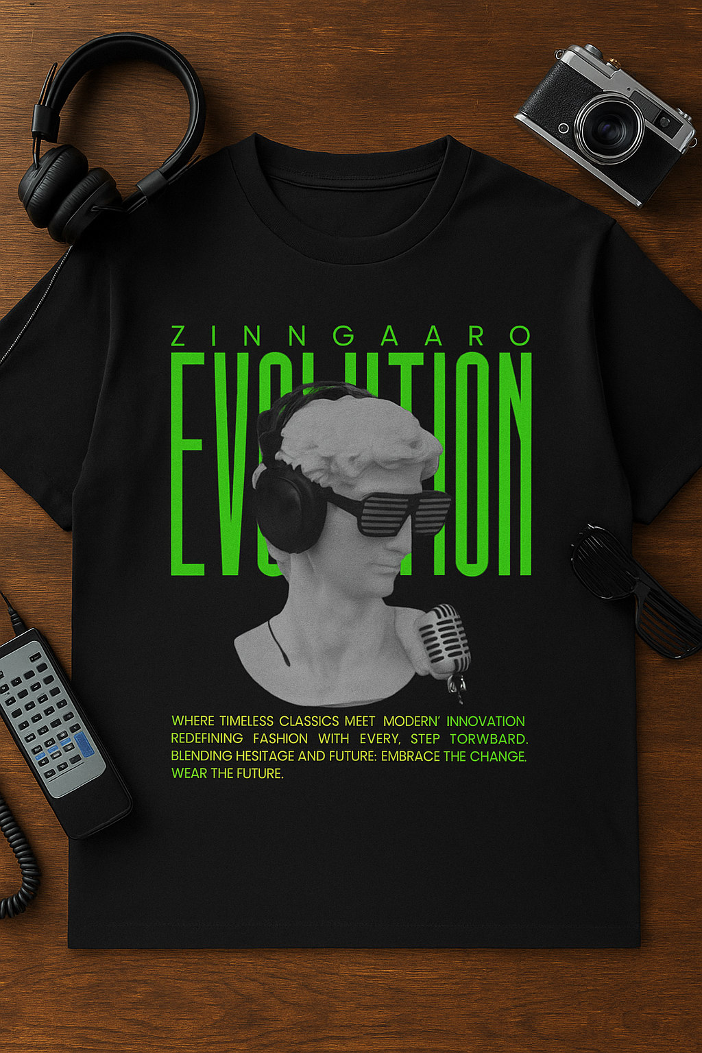 Evolution Unisex Oversized Classic Tee