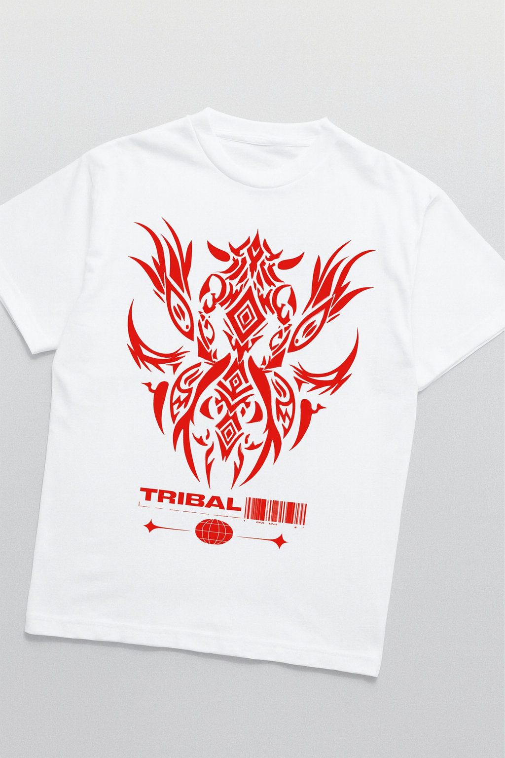 Tribal Matrix Unisex Oversized Tee