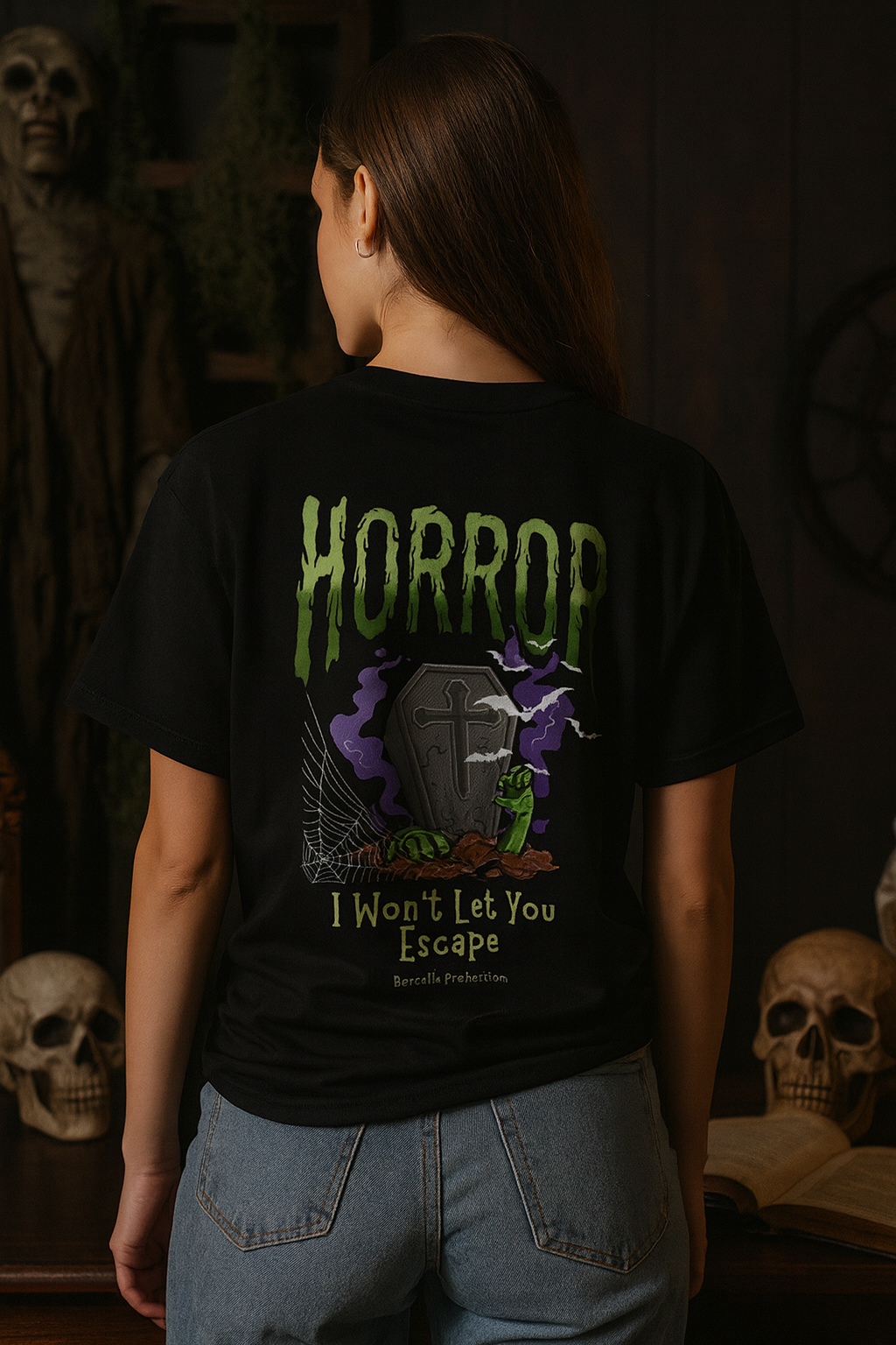 Horror Awakens Unisex Classic Crew Regular Tee