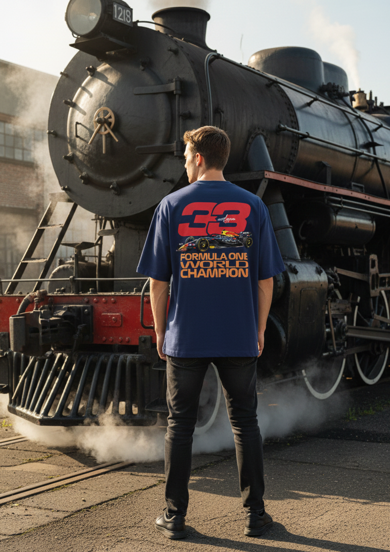 Red Bull Champion 33 Unisex Oversized Tee