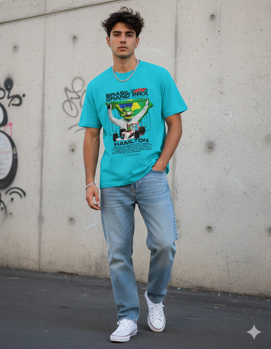 Brazil Grand Prix Champion Unisex Classic Crew Tee