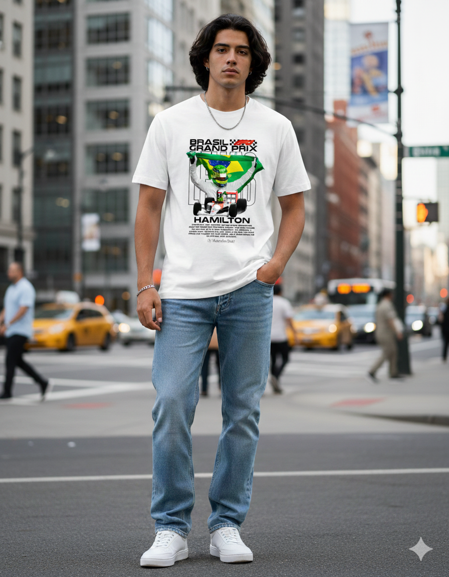 Brazil Grand Prix Champion Unisex Classic Crew Tee