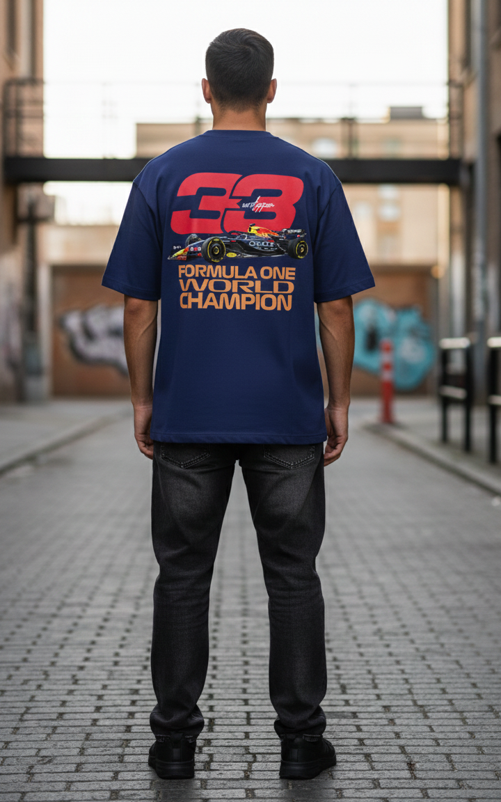 Red Bull Champion 33 Unisex Oversized Tee