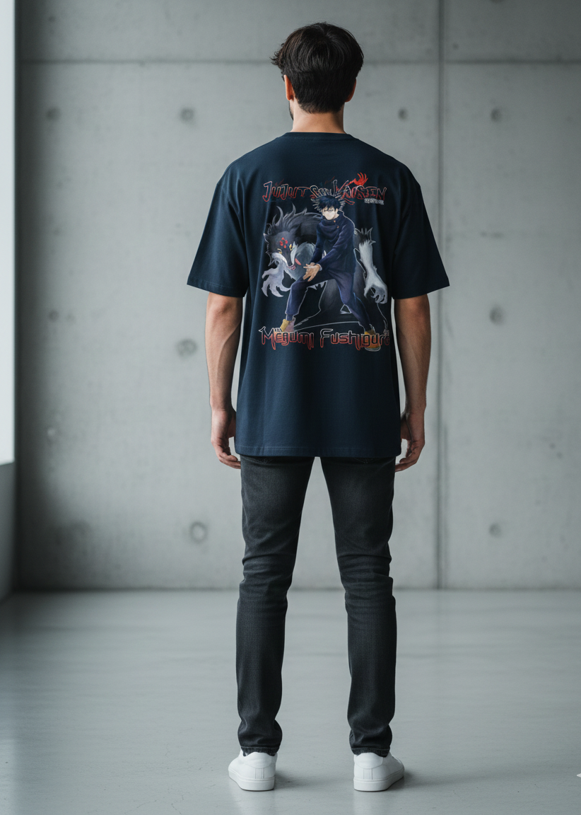 Megumi and Divine Dog Unisex Oversized Tee