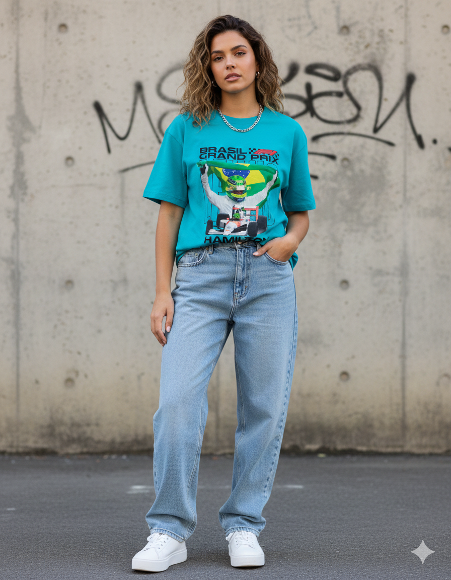 Brazil Grand Prix Champion Unisex Classic Crew Tee