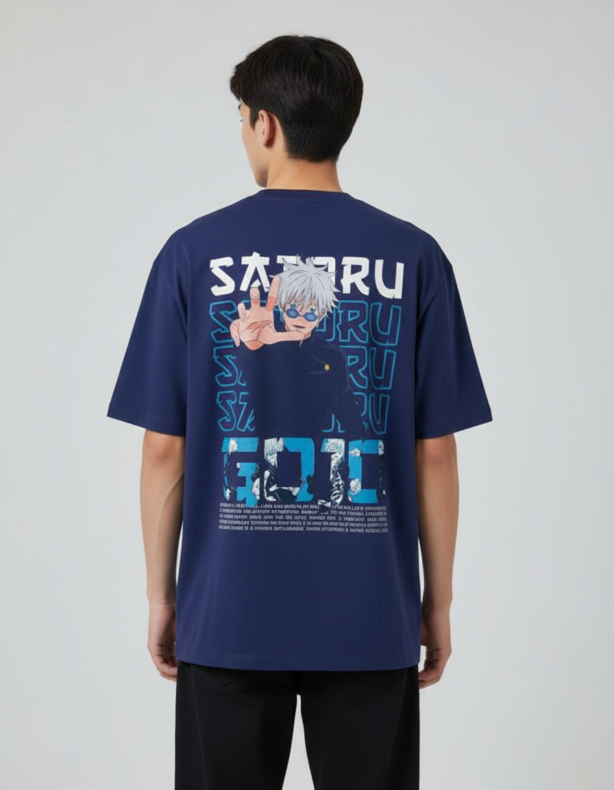 Gojo Street Aura Unisex Oversized Tee