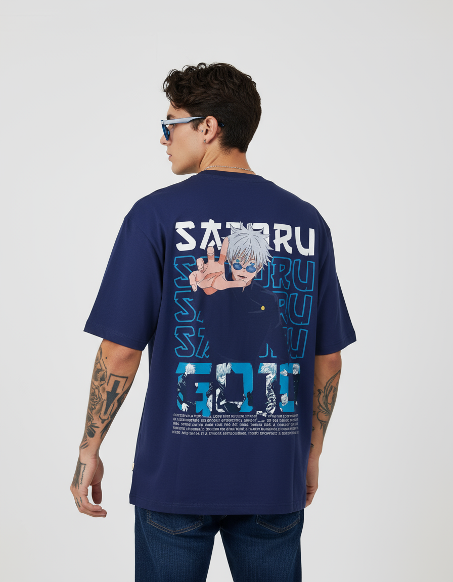 Gojo Street Aura Unisex Oversized Tee