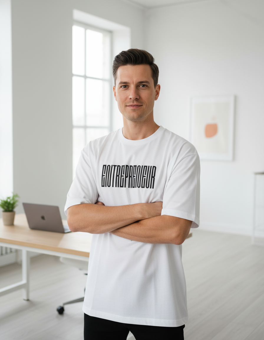 Entrepreneur Mindset Unisex Oversized Classic Tee