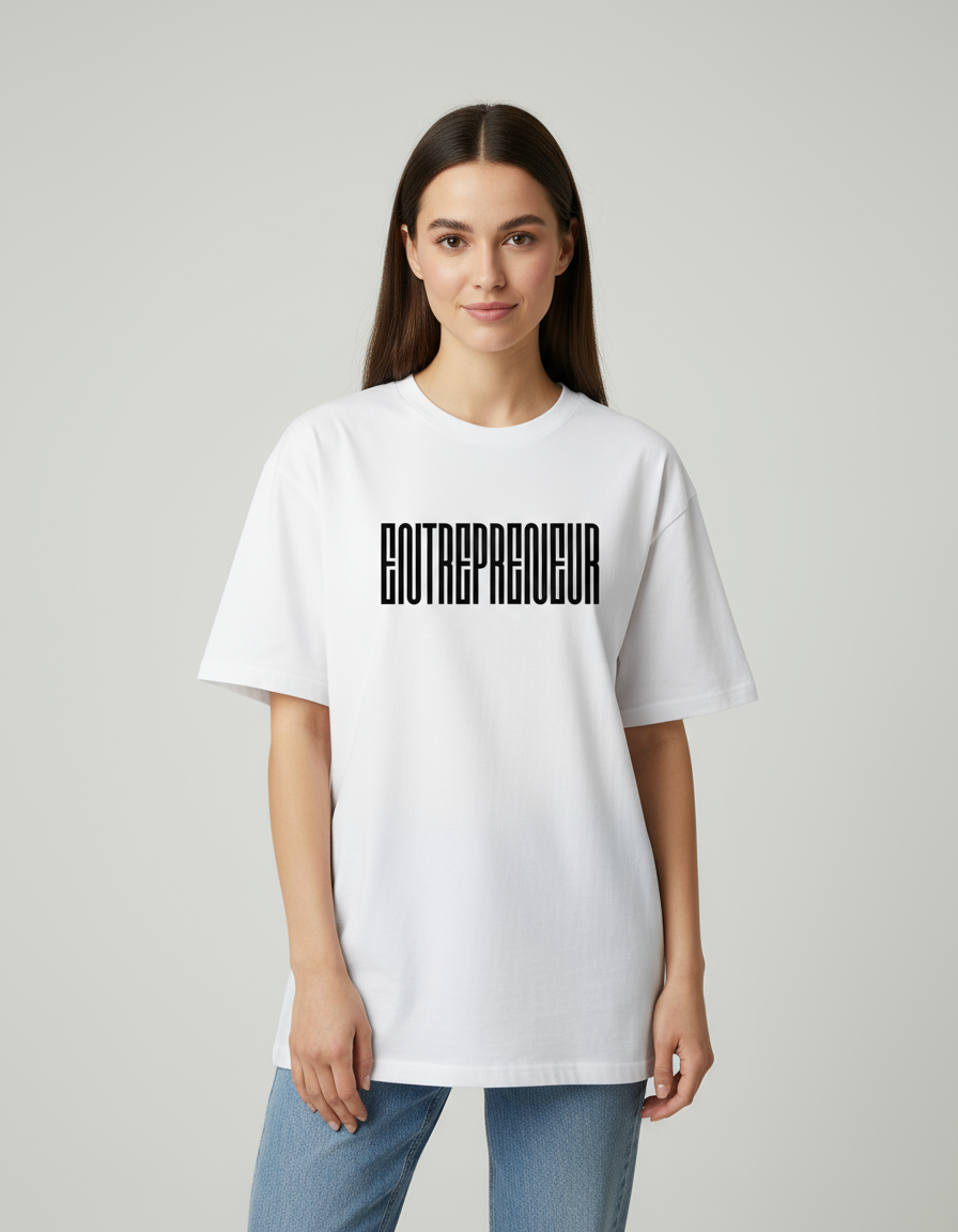 Entrepreneur Mindset Unisex Oversized Classic Tee
