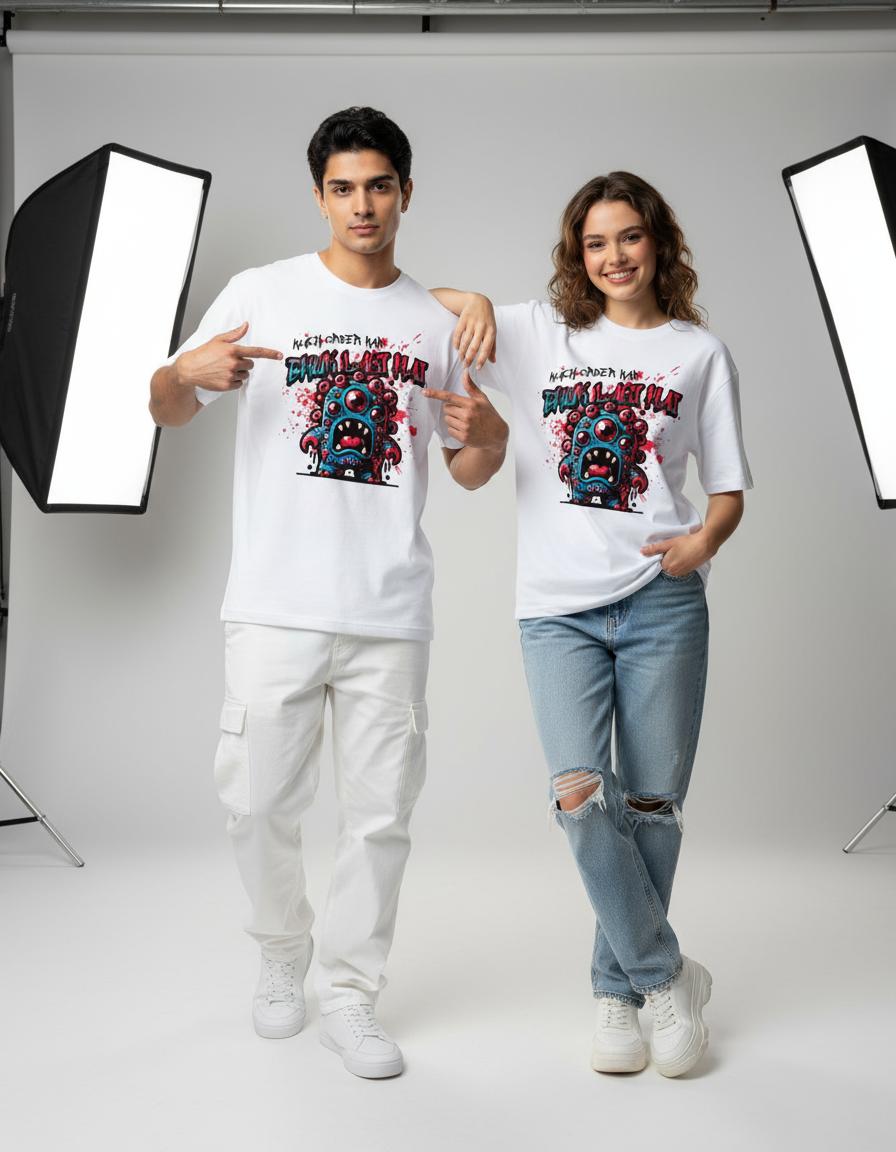 Bhuk Lagi Hai Unisex Oversized Tee