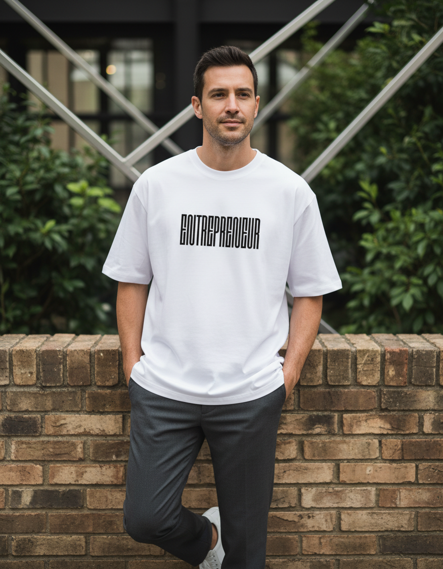 Entrepreneur Mindset Unisex Oversized Classic Tee